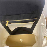 Rothy's Cream Fabric Cutout Backpack
