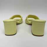 Marc Fisher Size 9 Women's Lime Studs Slip On Sandals