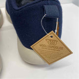 Woolloomooloo Size 7.5-8 Unisex Navy Solid Slip On Sneakers