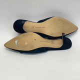 INC Size 7 Women's Black Solid Slingback Heels