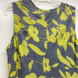 Parsley & Sage Size M Women's Gray-Yellow Floral Sleeveless Shift Dress