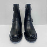 Seychelles - Anthropologie Size 7.5 Women's Black Solid Moto Boots