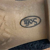 Sofft Size 8 Women's Black Cut Out Open Toe Booties