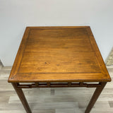 Antique Brown Bamboo Mahjong/ Huanghuali Table