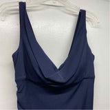 Selina Size 8-S Women's Blue Solid Sheath Dress