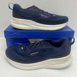 Brooks Shoe Size 11.5 Navy Textile Solid Men's Sneakers