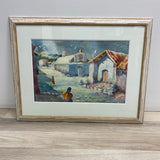 Original Watercolor by Hugo Silva from Potosi Bolivia