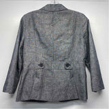 Ann Taylor Women's Size 8-M Gray Tweed Blazer Jacket