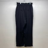 Cartonnier - Anthropologie Size S- 2/4 Women's Black Solid Cuff Capri