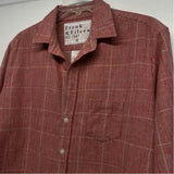 Frank & Eileen Est 1947 Size M Women's Red-White Plaid Button Up Shirt