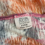 David Cline Size S Women's Pink-Multi Pattern Button Up Shirt