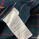 Frank & Eileen Est 1947 Size XL Women's Green-Multi Plaid Button Up Shirt