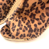 Kelsi Dagger Women's Size 6.5 Brown-Tan Animal Print Pep Toe Shoes