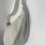 Thacker OffWhite Nylon Solid Shoulder Handbag