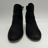 Cole Haan Size 9 Women's Black Animal Print Zip Up Booties