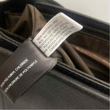 Matt & Nat Black Recycled Material Solid Shoulder Handbag