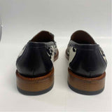 Taft Shoe Size 41.5- 8.5 White-Black Leather Men's Men's Shoes