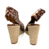 Kelsi Dagger Women's Size 6.5 Brown-Tan Animal Print Pep Toe Shoes