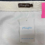 J.McLaughlin Size L-10 Women's Off White Brocade Pull On Skirt
