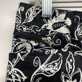 Lauren Ralph Lauren Size 4 Women's Black-White Pattern Shorts