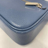 Kate Spade Blue Pebbled Leather Crossbody Handbag