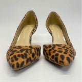 Jessica Simpson Size 8 Women's Brown Animal Print Pump Shoes