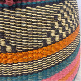 Alaffia Baskets Purple-Multicolor Savannah Grass Basket