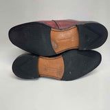 Allen Edmonds Warwick Shoe Size 8 EEE Brown Leather Solid Buckle Men's Shoes