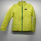 Patagonia Women's Size XS Lime Solid Puffer Jacket
