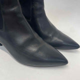 Valentino Size 39-8 Women's Black Solid Chelsea Booties