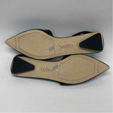 Franco Sarto Size 7.5 Women's Black Solid Slingback Shoes