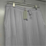 Z Supply Size M-8 Women's White Solid Pull On Pants