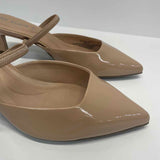 Anne Klein Size 7.5 Women's Blush Solid Kitten Heel Heels