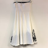 Speechless Size S Women's White Embossed Strapless Dress