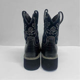 Ariat Fatbaby Size 7 Women's Black Embroidered Western Boots