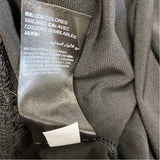 White House Black Market Size 12 Women's Black-Multi Floral Faux Wrap Dress