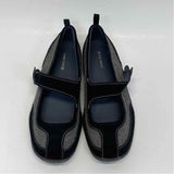 Lands' End Size 7 Women's Black Patchwork Mary Jane Shoes