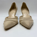 Jennifer Lopez Size 10 Women's Beige Solid High Heel Shoes