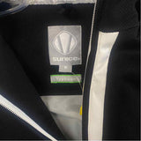 Sunice Size M Women's Black-White Color Block Windbreaker Activewear Top