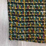 J.Crew Size 6 Women's Green-Multi Tweed Above Knee Skirt