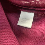 Ming Wang Size 2x Women's Magenta Solid Scoop Neck Sleeveless Top