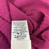 Toad&Co Size Xl Women's Fuschia Stripe Fit And Flare Dress