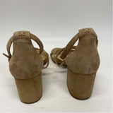 Sam Edelman Size 8.5 Women's Beige Solid Strappy Sandals