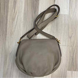 Marc By Marc Jacobs Taupe Leather Pebbled Crossbody Handbag