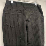 Lysse Size XL-14 Women's Black Shimmer Pull On Pants