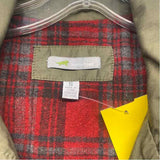 Horny Toad Women's Size S Green Solid Zip Up Coat