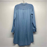 J.Jill Size XS Women's Light Blue Shirt Dress