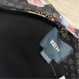 Maeve-Anthropologie Size 6-S Women's Black-Multi Floral Shift Dress