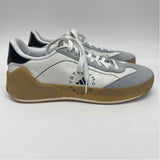 Adidas By Stella Mccartney Size 9.5 Women's White Color Block Lace Up Sneakers