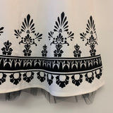 Speechless Size S Women's White Embossed Strapless Dress